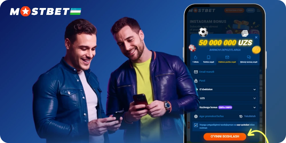 Мостбет регистрация Узбекестан