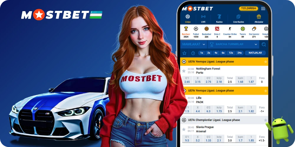 Установить приложение Мостбет на Андроид